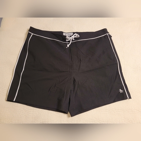 NWT Original Penguin Men's Swim Board Shorts - Picture 1 of 2